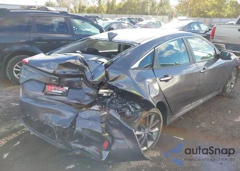 2019 Honda Civic Ex из США, поврежденный, VIN 2HGFC1F30KH651668